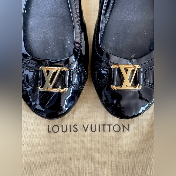 Louis Vuitton Black Ballet Flats - Picture 2 of 4